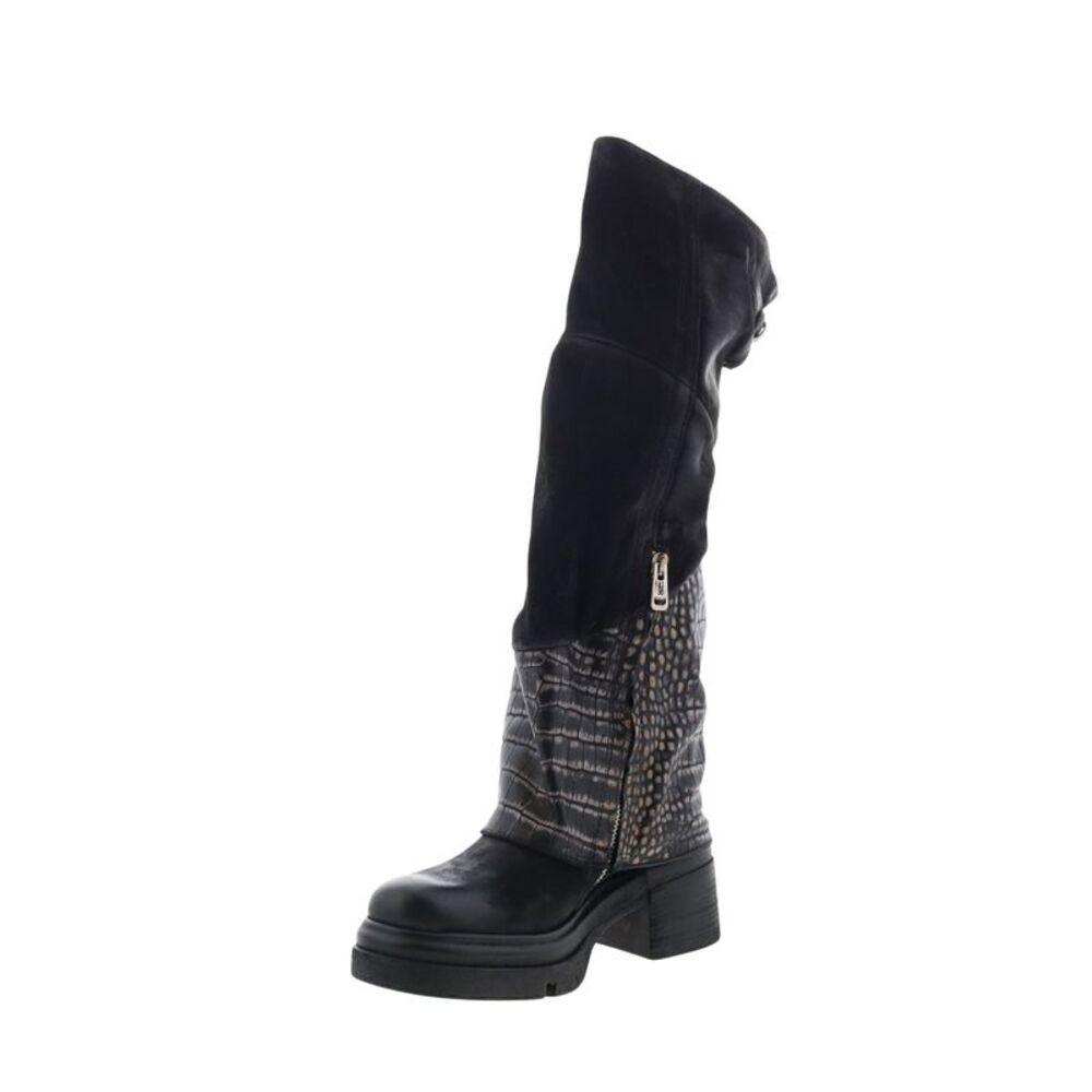 A.S. 98 Womens Everton Black Boots (NWT) - Picture 4 of 7